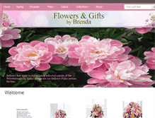 Tablet Screenshot of flowersandgiftsbybrenda.com